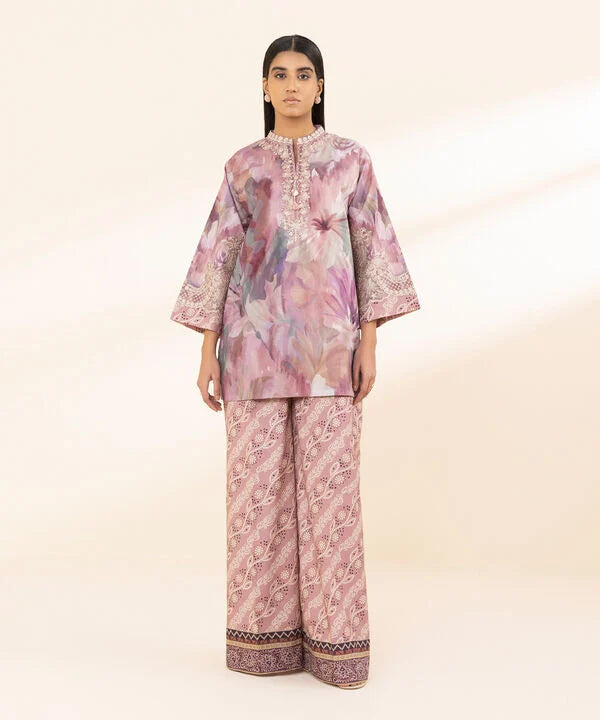 2 Piece - Embroidered Lawn Suit
