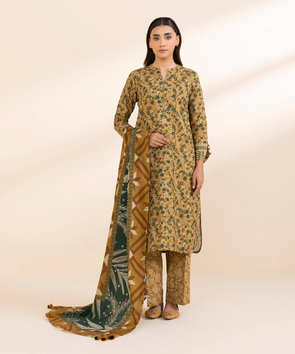 SAPPHIRE 3 PIECE - PRINTED
KHADDAR SUIT