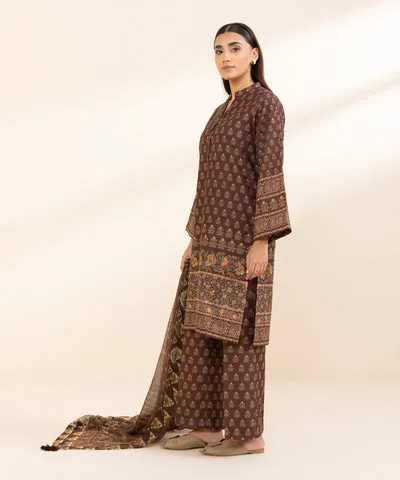 SAPPHIRE 3 PIECE - PRINTED KHADDAR SUIT