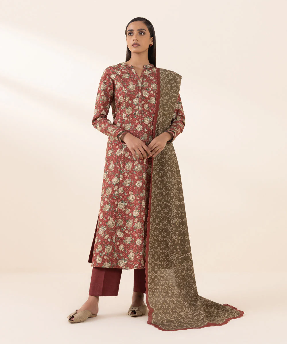 SAPPHIRE 3 PIECE - PRINTED
KHADDAR SUIT