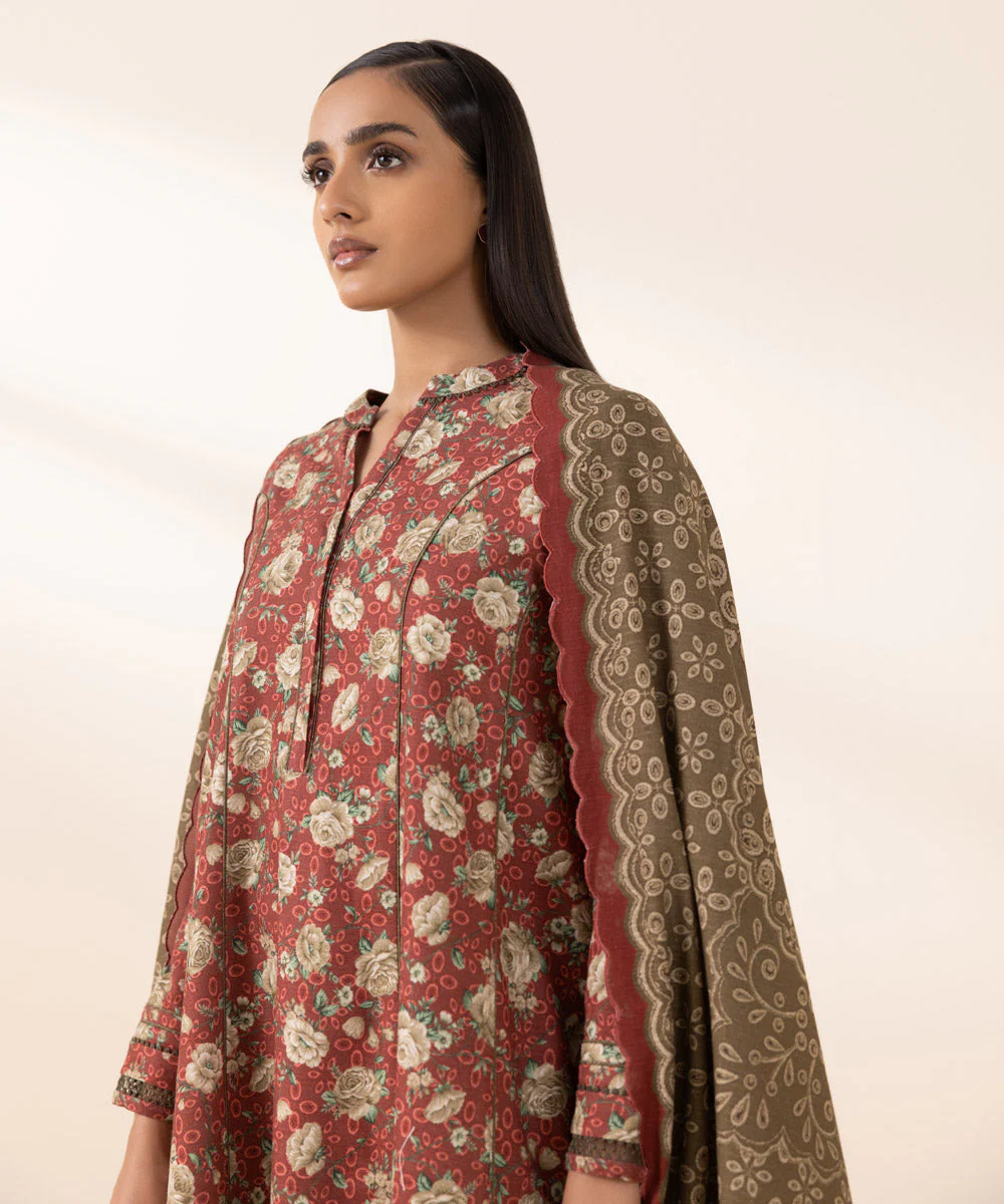 SAPPHIRE 3 PIECE - PRINTED
KHADDAR SUIT
