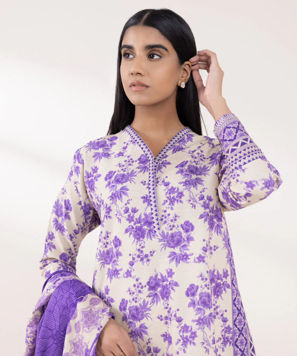SAPPHIRE 3 PIECE - PRINTED
KHADDAR SUIT