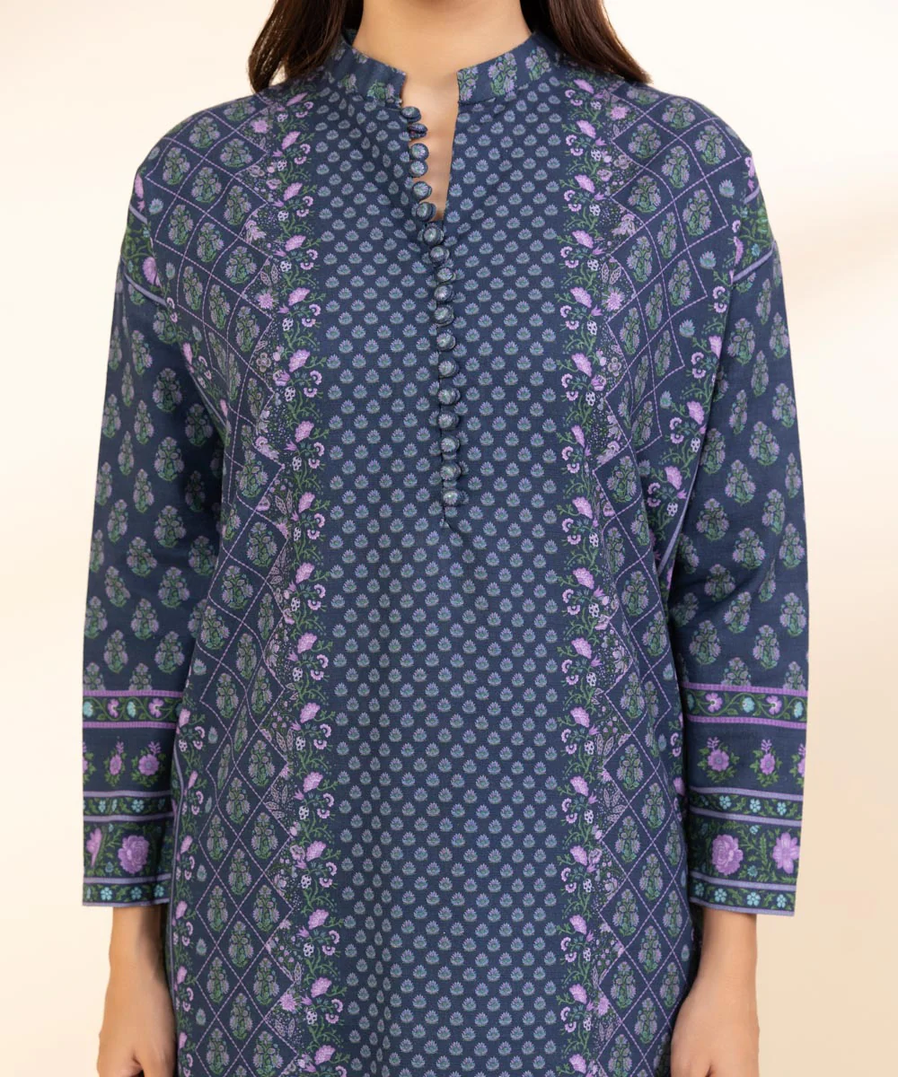 SAPPHIRE 3 Piece - Printed Khaddar Suit