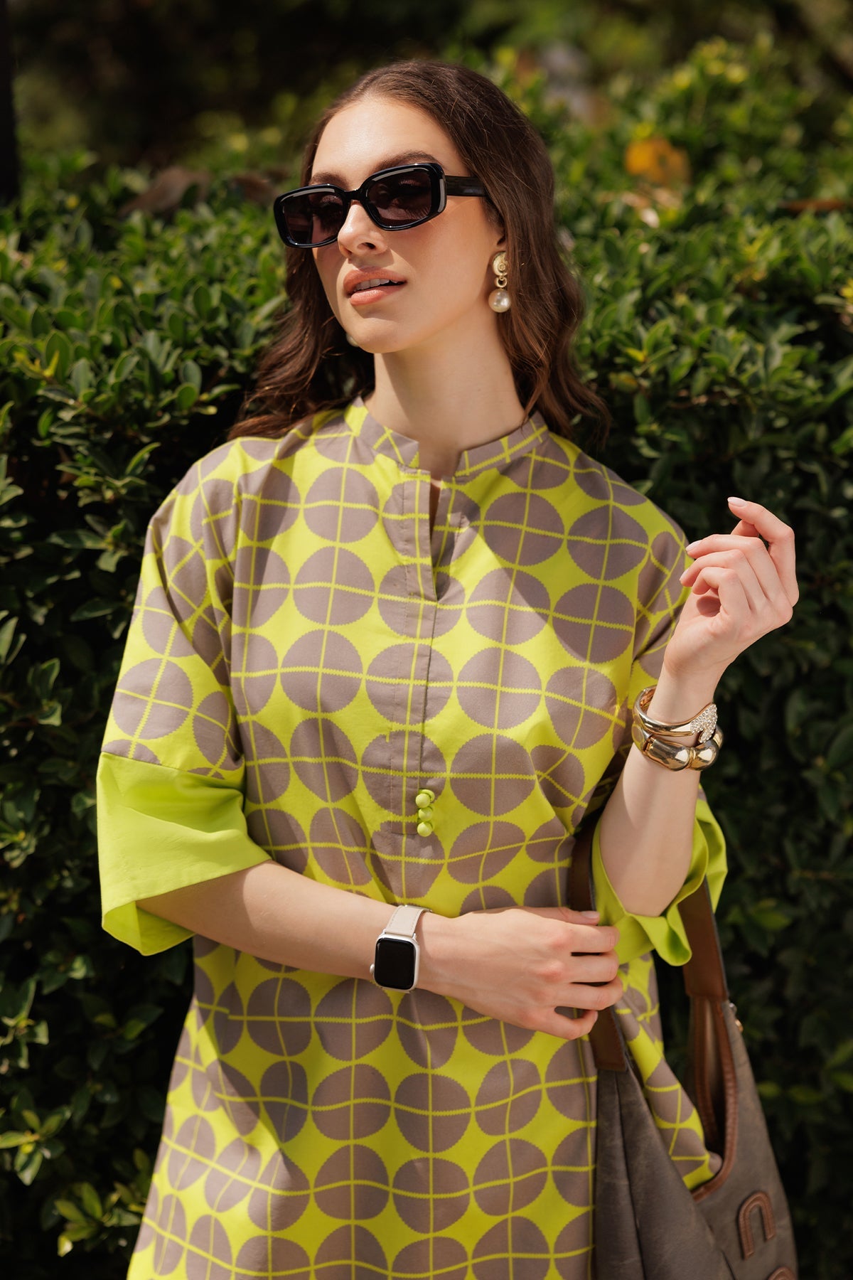 2-PC Charizma Printed Cotton Suit