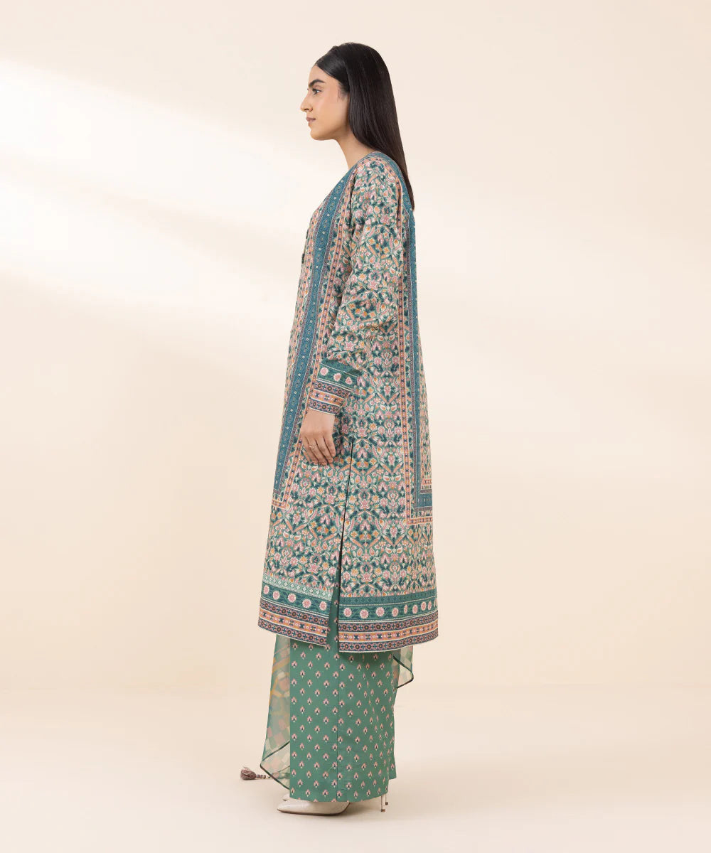 SAPPHIRE 3 PIECE - PRINTED
KHADDAR SUIT