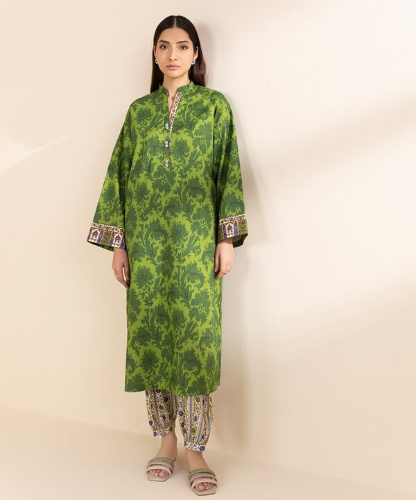 2 Piece - Printed Lawn Suit