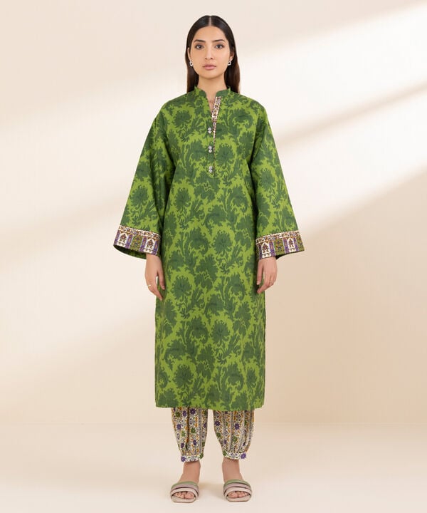 2 Piece - Printed Lawn Suit