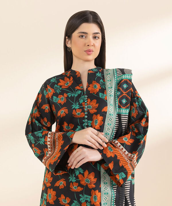 2 Piece - Printed Lawn Suit