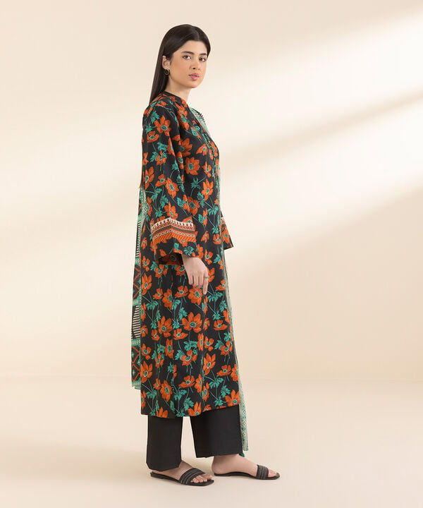 2 Piece - Printed Lawn Suit
