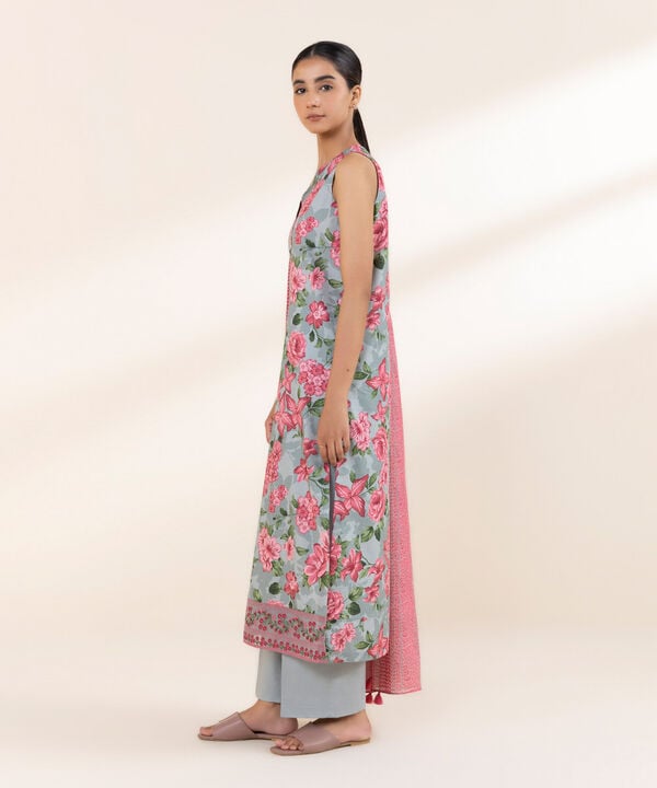 2 Piece - Embroidered Lawn Suit