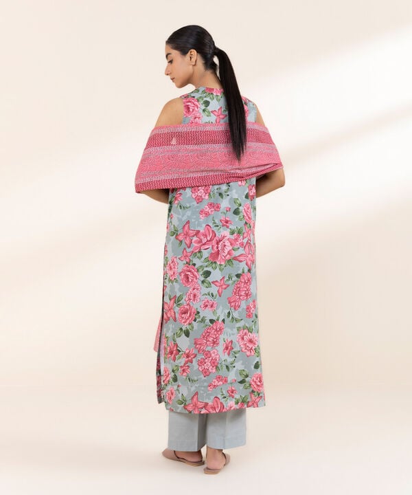2 Piece - Embroidered Lawn Suit