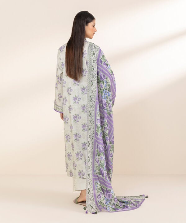 3 Piece - Printed Lawn Suit