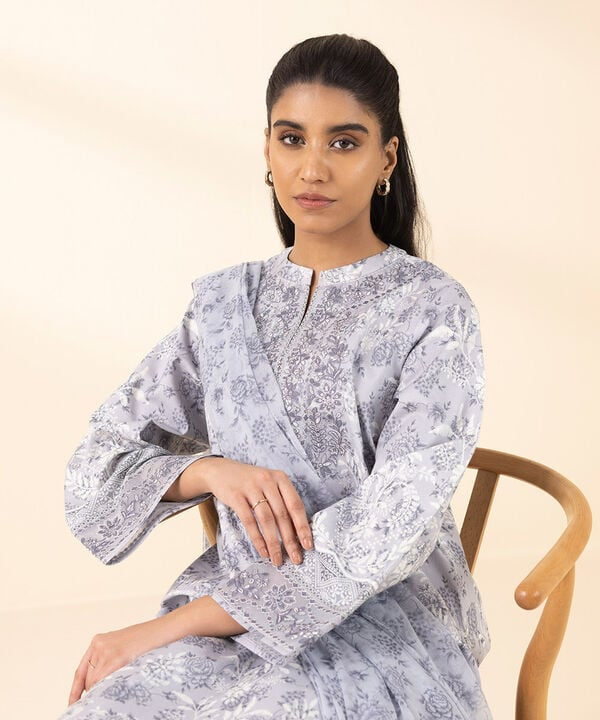 3 Piece - Embroidered Lawn Suit