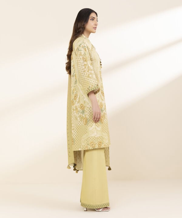 3 Piece - Printed Lawn Suit