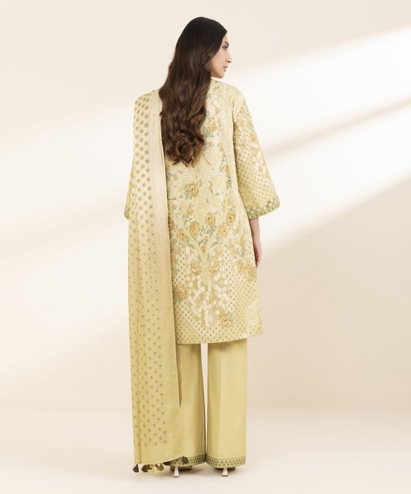 3 Piece - Printed Lawn Suit