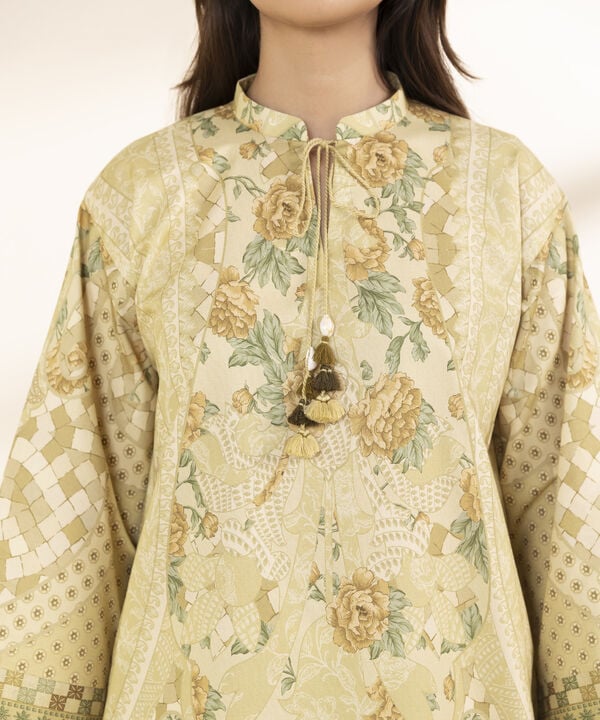 3 Piece - Printed Lawn Suit