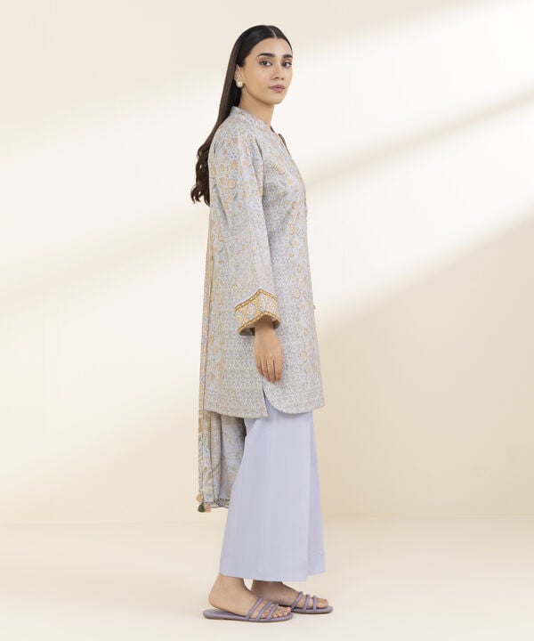 3 Piece - Printed Lawn Suit