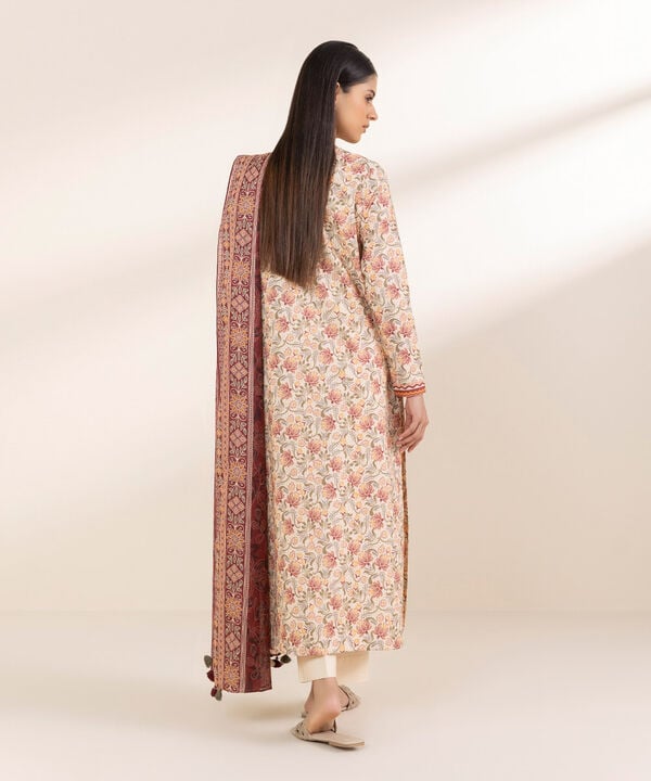 3 Piece - Printed Lawn Suit
