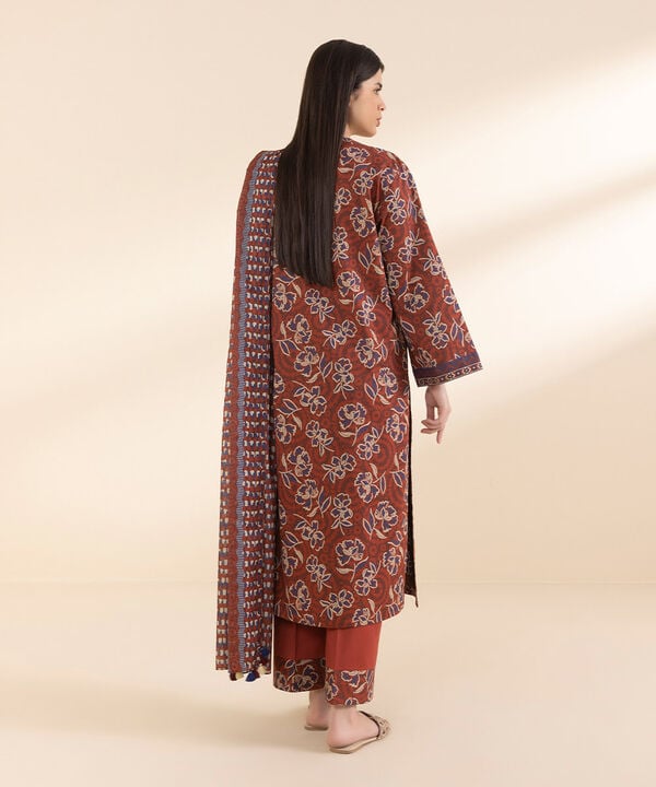 3 Piece - Printed Lawn Suit
