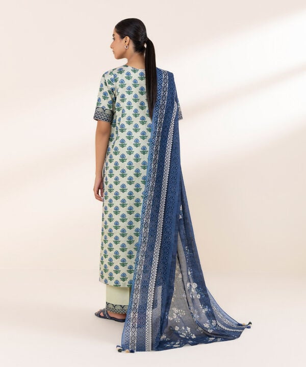 3 Piece - Printed Lawn Suit