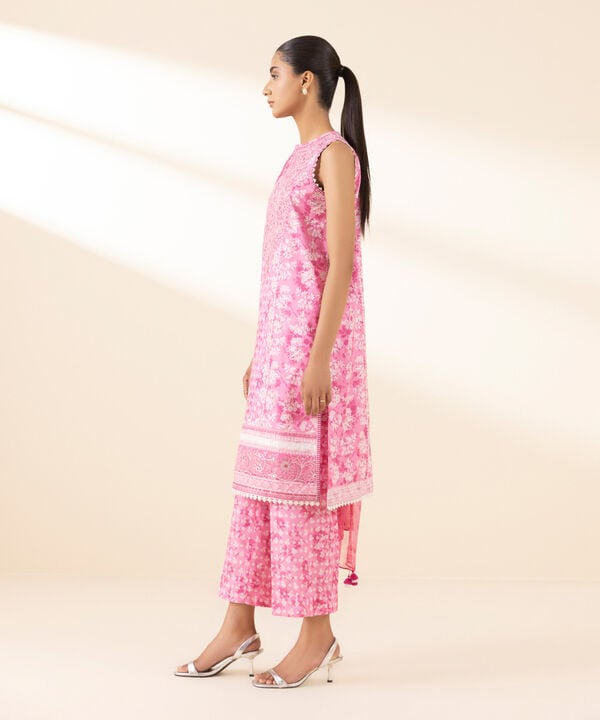 3 Piece - Embroidered Lawn Suit