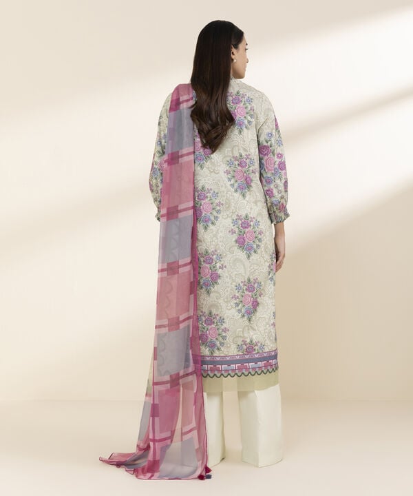3 Piece - Printed Lawn Suit