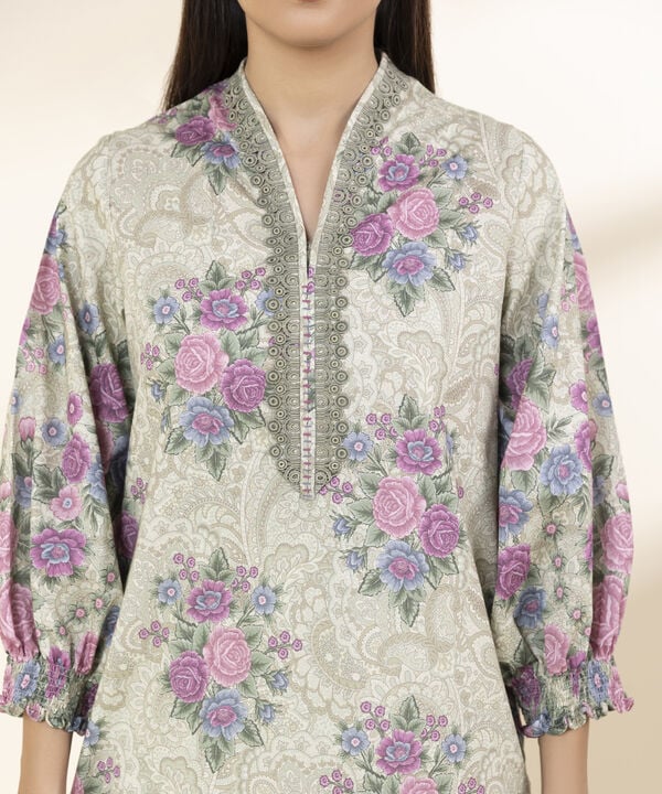 3 Piece - Printed Lawn Suit