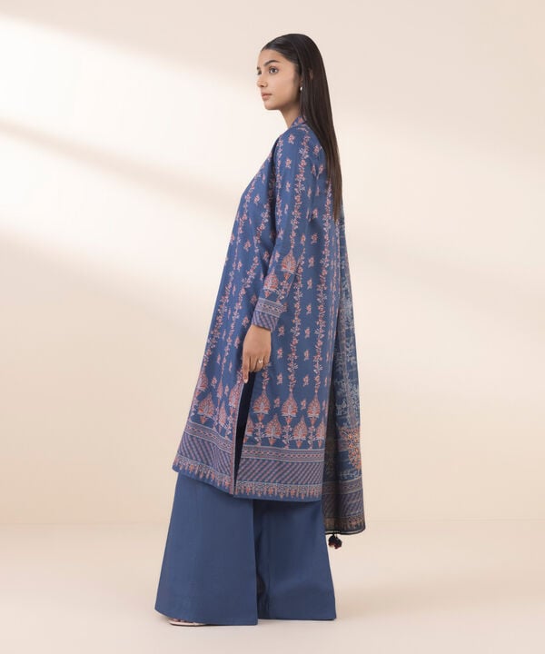 3 Piece - Printed Lawn Suit