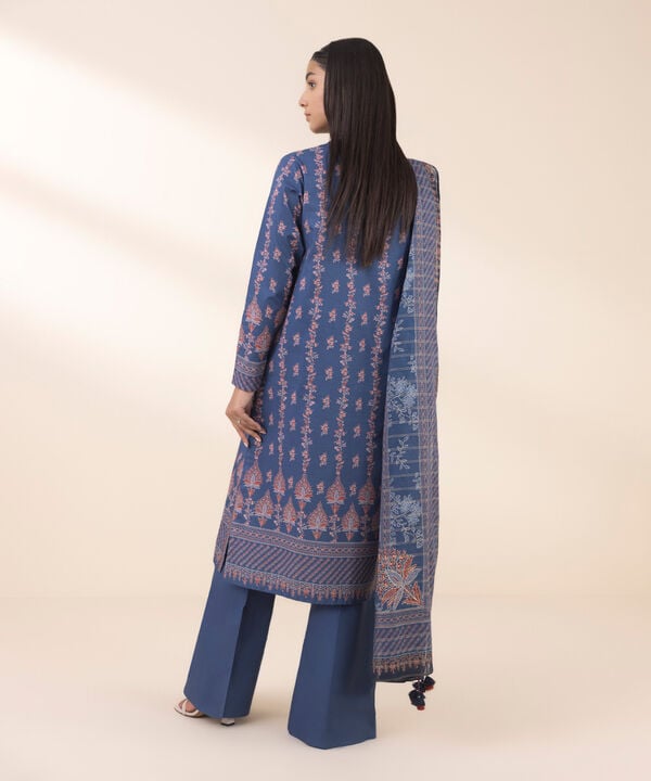 3 Piece - Printed Lawn Suit