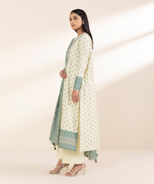 3 Piece - Embroidered Lawn Suit