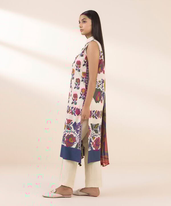 3 Piece - Printed Lawn Suit