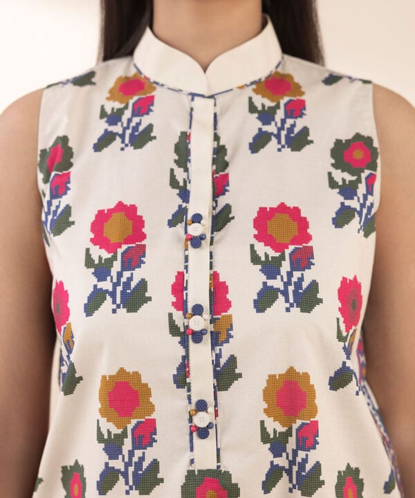 3 Piece - Printed Lawn Suit