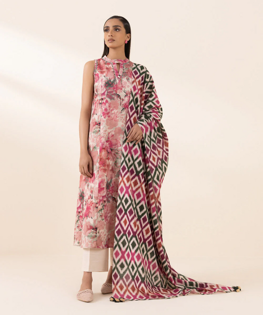 SAPPHIRE 3 PIECE - PRINTED
KHADDAR SUIT
