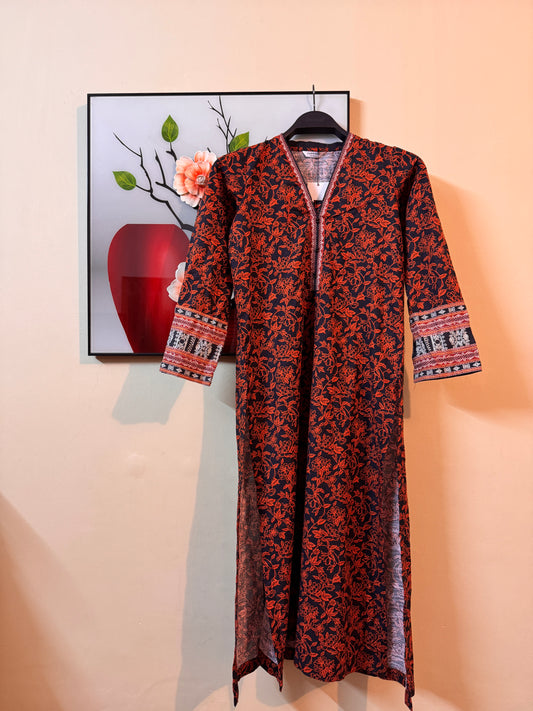 Sapphire khaddar shirt