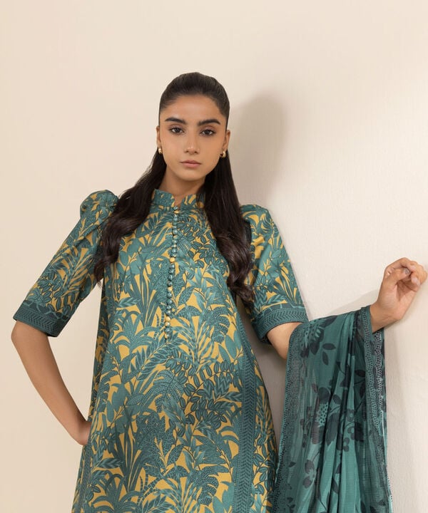 3 Piece - Printed Lawn Suit