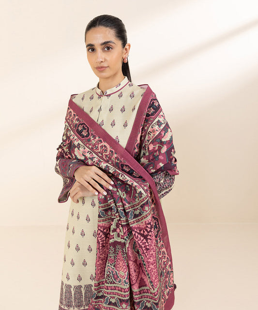 SAPPHIRE 3 PIECE - PRINTED
KHADDAR SUIT