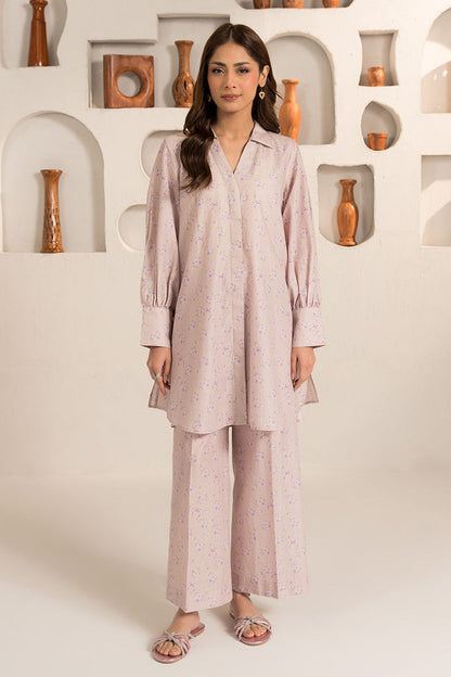 2pc Cross Stitch Stitched Hushed Rose(Shirt & Trousers )