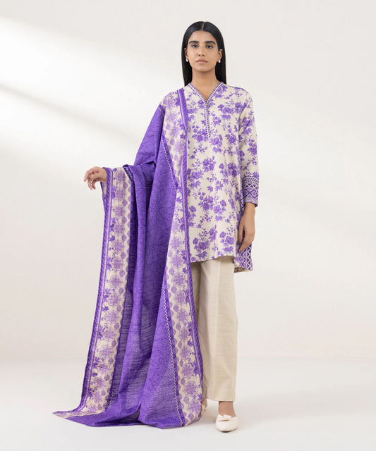 SAPPHIRE 3 PIECE - PRINTED
KHADDAR SUIT