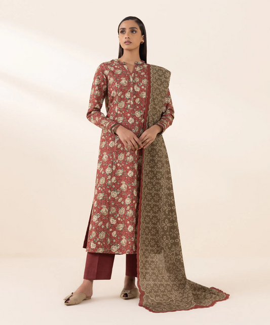 SAPPHIRE 3 PIECE - PRINTED
KHADDAR SUIT