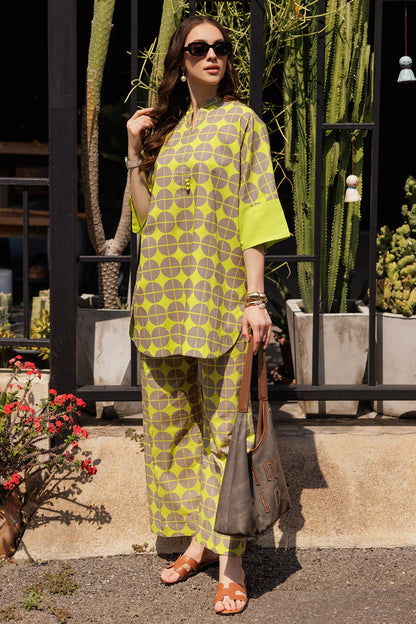 2-PC Charizma Printed Cotton Suit
