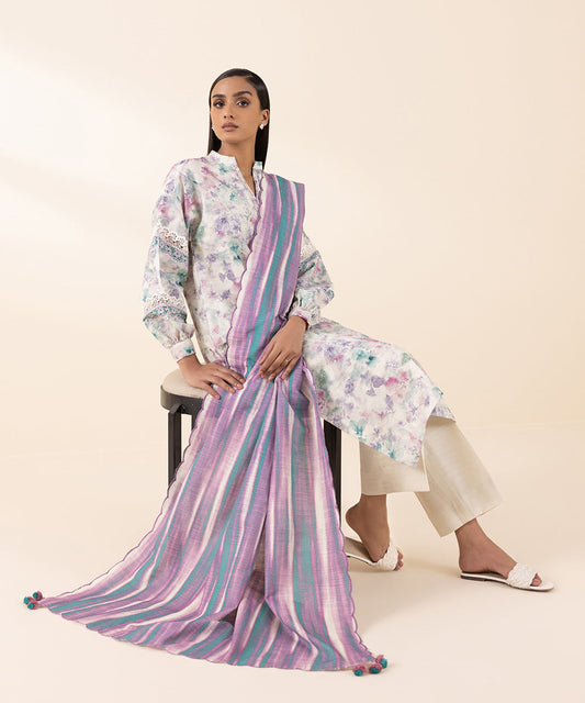 SAPPHIRE 3 PIECE - PRINTED
KHADDAR SUIT