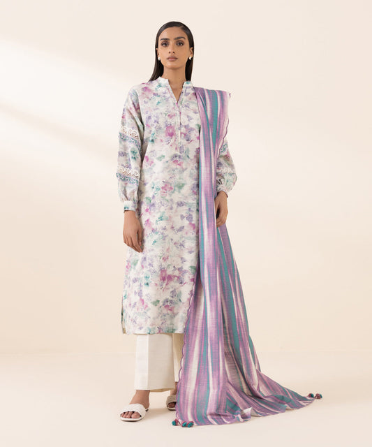 SAPPHIRE 3 PIECE - PRINTED
KHADDAR SUIT