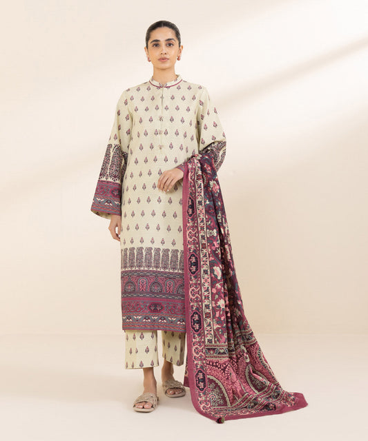 SAPPHIRE 3 PIECE - PRINTED
KHADDAR SUIT