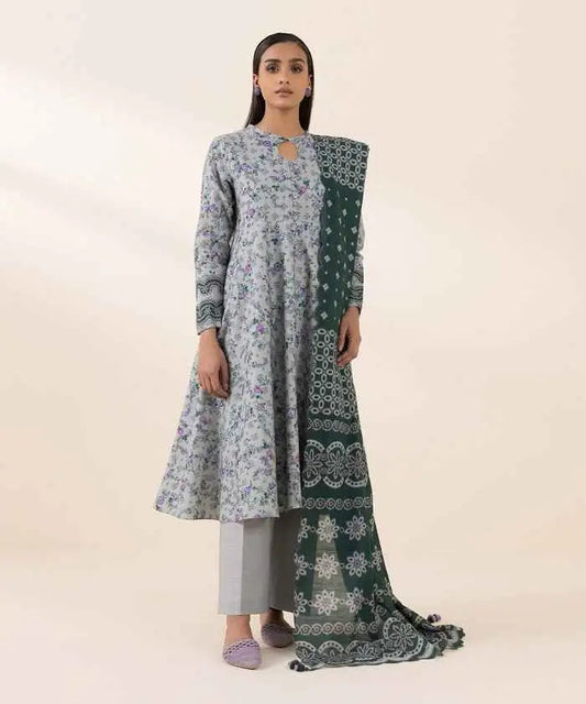 SAPPHIRE 3 PIECE - PRINTED
KHADDAR SUIT