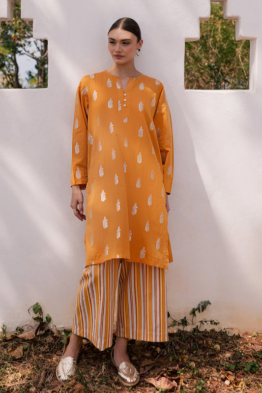 Beech Tree Stitched Jacquard Shirt