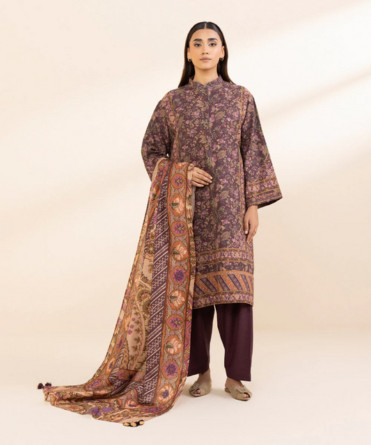SAPPHIRE 3 PIECE - PRINTED
KHADDAR SUIT