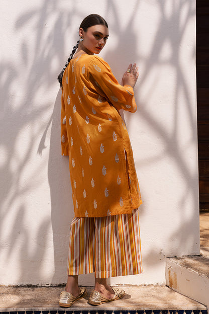 Beech Tree Stitched Jacquard Shirt