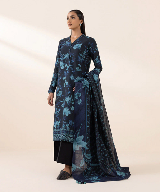 SAPPHIRE 3 PIECE - PRINTED
KHADDAR SUIT