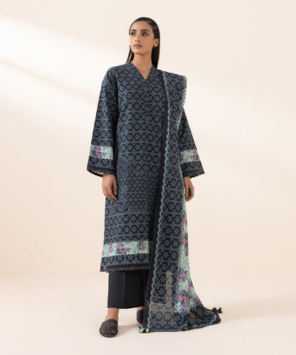 SAPPHIRE 3 PIECE - PRINTED
LIGHT KHADDAR SUIT