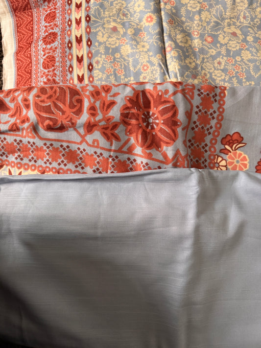 SAPPHIRE 3 PIECE - PRINTED LIGHT
KHADDAR SUIT